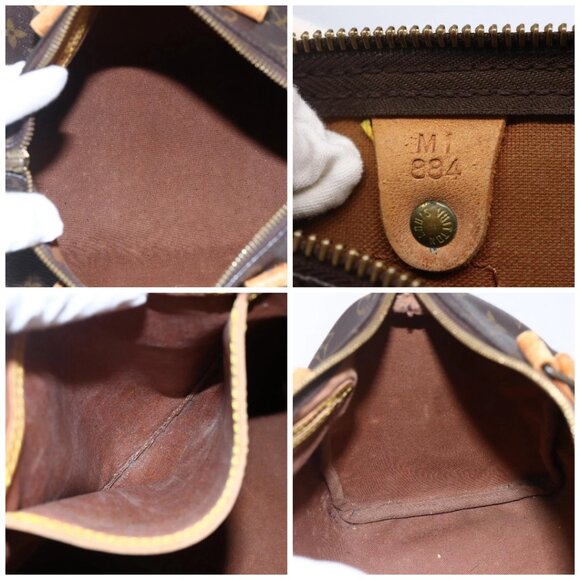 LOUIS VUITTON Monogram Speedy 25 Hand Bag M41528 LV Auth am9473 - Picture 15 of 16